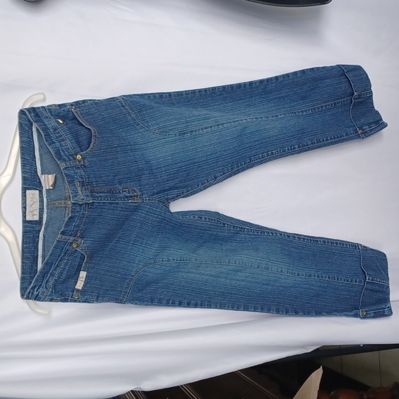 Baby Phat Cropped Demin Jeans - Picture 1 of 8